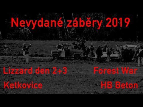 #52 - Nevydané záběry 2019 - Lizzard, Forest war, Ketkovice, HB - (SRS, Socom, HK45) - Airsoft CZ