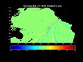 Tsunami Model of the 2010 Chile Quake 2-27-10 (HD)