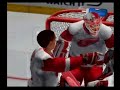 NHL HITZ 2003 PS2 game play goals fights highlights @A&C Games Night