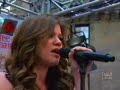 Kelly Clarkson The Early Show \"Sober\"