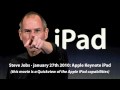 The Apple iPad · a quick walkthrough (in less than 3 minutes)