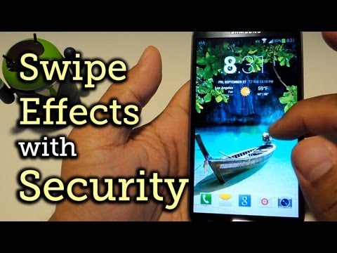 how to get more unlock effects on galaxy s4