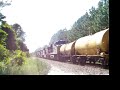 CSX SUPER FAST FREIGHT TRAIN  WESTBOUND FROM JACKSONVILLE