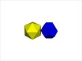 Icosahedron vs Dodecahedron
