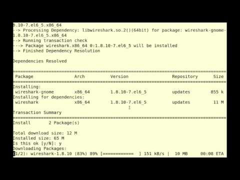 how to wireshark linux