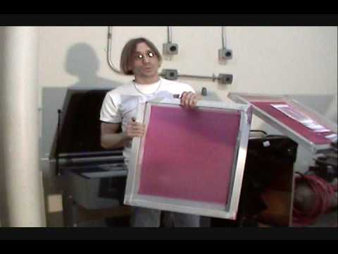 screen - WEBSITE: http://catspitproductionsllc.com Learn How To Screen Print Tee Shirts At Home How To Screen Print T Shirts: The Process Explained In this screen pri...