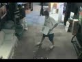 Kid stealing a video projector caught on cam