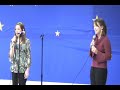 Elise & Natasha Singing at the RHS Talent Show
