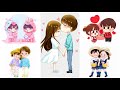 View 25 Profile Pic Cartoon Beautiful Love Dp