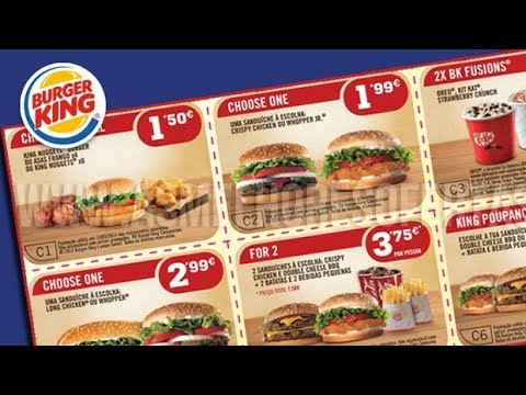 GANHE DESCONTOS NO McDonald's, Burger King e Bob's