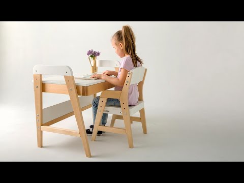 КОМБО набор №1 Растущий стол и стул для ребенка «Kids»
