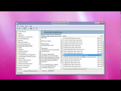 how to disable a usb port in windows 7