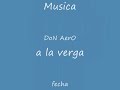 DoN AerO a la verga