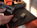 Fitting and riveting the Mag and trigger guard Fitting and riveting the Mag and trigger guard