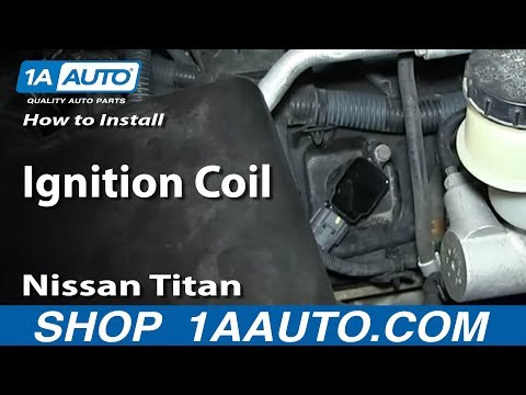 How To Install Replace Ignition Coil 2004-06 Nissan Titan and Armada