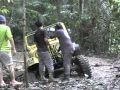 Kualiti Alam 4x4 - AHA CJ winched out @ Lubuk Kawah