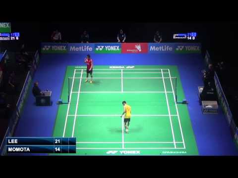 QF - MS - Lee Chong Wei vs Momota Kento - 2014 All England Badminton Open