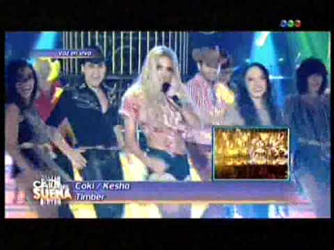 Coki Ramirez es Kesha en Tu Cara me Suena