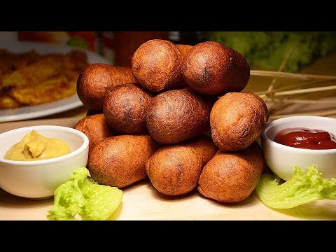 КОРН-ДОГ: Сосиска на палочке в кукурузном кляре. Очень вкусная разновидность американского фаст-фуда КОРН-ДОГ: Сосиска на палочке в кукурузном кляре. Очень вкусная разновидность американского фаст-фуда