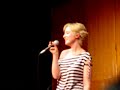 Gwyneth Herbert, live, Glebelands School, Cranleigh, 2005