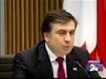Saakashvili has no voice?!