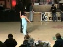 couple ballroom intermediate west coast swing st-tite 2008 alex and stephanie