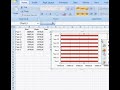 Gantt chart in Excel