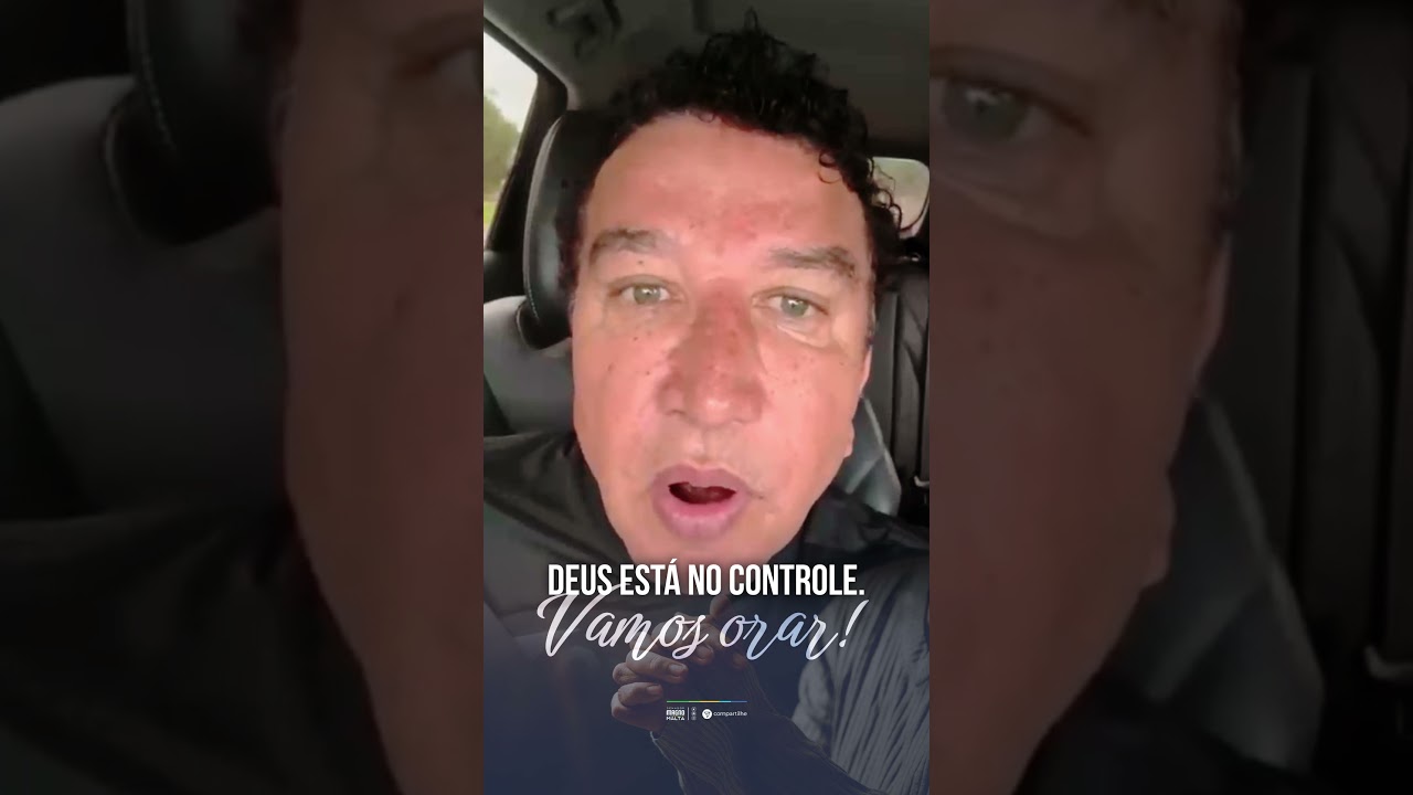 DEUS ESTÁ NO CONTROLE. Vamos orar!
