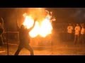 BOL D'OR 2007 MAGNY-COURS MOTO SUR PALETTE, RUPTURES ET FLAMMES