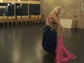 mirjam while dancing with a veil to the wonderful song of ishtar alabina 