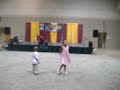 my autistic dancing duaghter.  sorry i didn't have the camrea focused, but you still can get what really matter.  praising the lord