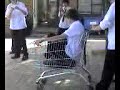 Aaron Gets Pushed Down A Hill In A trolly