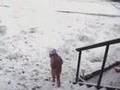Alexa in the Snow - Woodend 2007