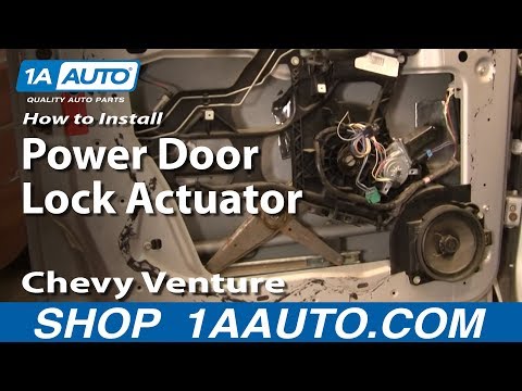 How To Install Replace Power Door Lock Actuator Chevy Venture Pontiac Montana 97-05 1AAuto.com