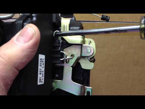 how to open rear door vw passat