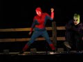 Spiderman and The Joker tear it up!