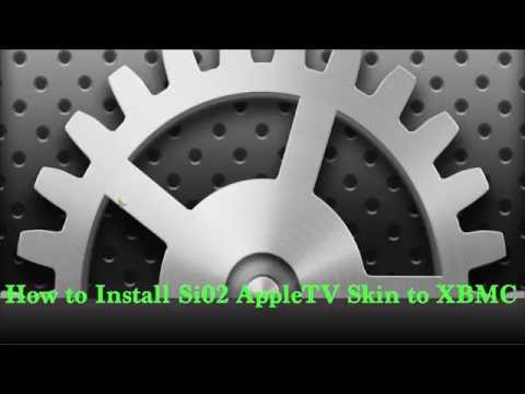 how to change skin on xbmc apple tv