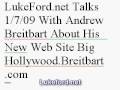 Andrew Breitbart Launches \ Andrew Breitbart Launches \