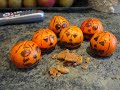 Zombie Mandarin Orange Jack-O-Lanterns