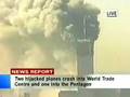 Live footage of 911 attacks