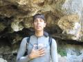 Knife modification and a hike to Samwel cave