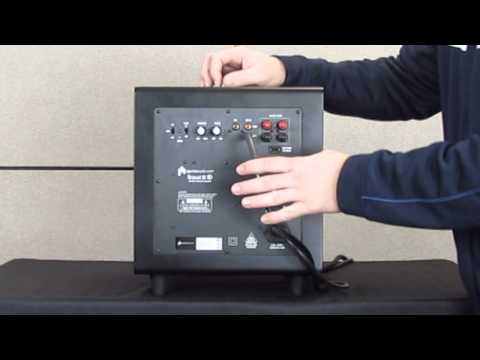 how to set subwoofer phase