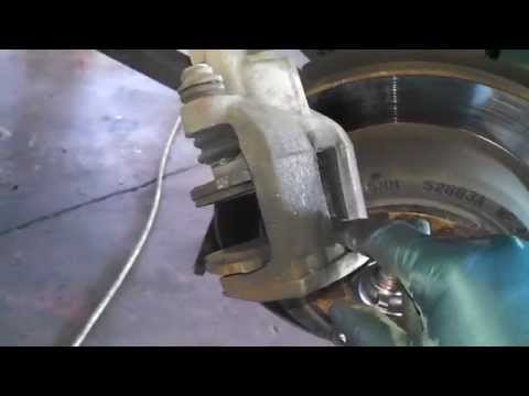 Rear brake pad replacement Jeep Commander 2005 – 2010 pads rotor Cherokee Install Remove Replace
