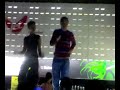 baile de la pera en la discoteca jet oviedo de las camareras