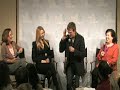 a question-and-answer session with lisa kudrow and michael patrick king about the comeback, hosted by winnie holzman (wicked, my so-called life) and robin sc...
