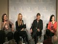 a question-and-answer session with lisa kudrow and michael patrick king about the comeback, hosted by winnie holzman (wicked, my so-called life) and robin sc...