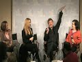 a question-and-answer session with lisa kudrow and michael patrick king about the comeback, hosted by winnie holzman (wicked, my so-called life) and robin sc...