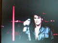 chris macdonald at the hard rock live arena of the hard rock hotel & casino with the jordanaires and dj fontana, singing evil in black leather. memories of elvis tribute