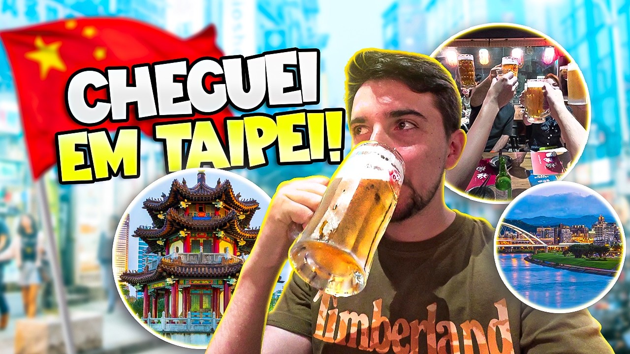Como é viajar 44 HORAS até Taiwan? (Computex 2026)