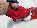 Brownie Man Does Some Spring Shredding